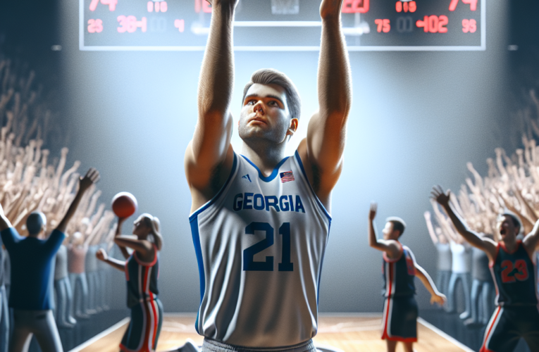 Millenders three-point play in final seconds lifts No. 21 Georgia past Missouri 74-72