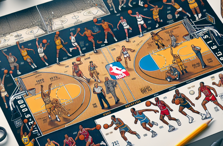 NBA’in Evrimini Çizmek: Önemli Tarihsel Kilometre Taşları