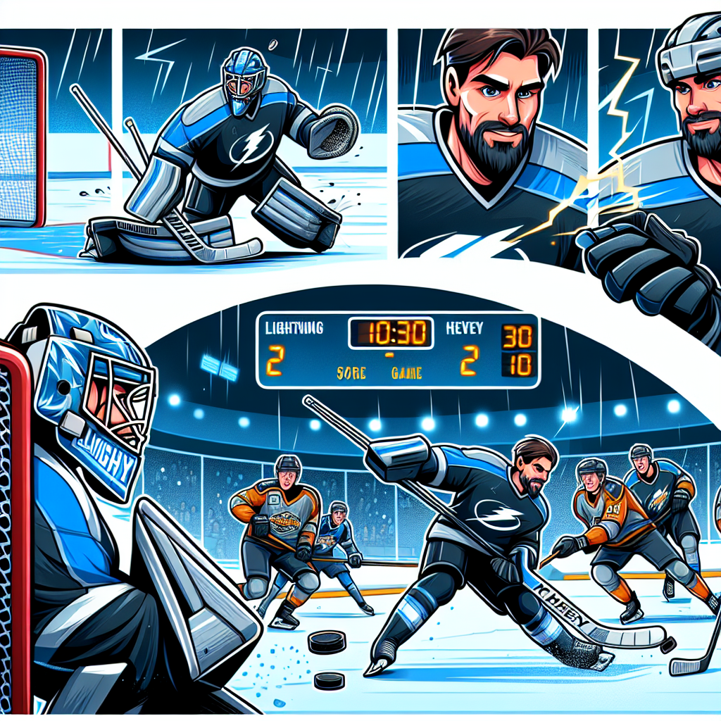 Andrei Vasilevskiy makes 28 saves in 2nd shutout of season as Lightning blank Mammoth 2-0