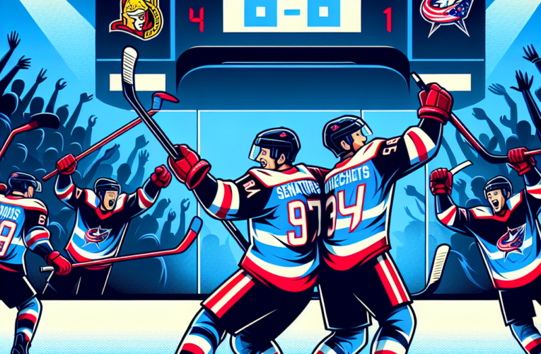 Kleven, Stutzle score early as Senators beat Blue Jackets 4-1