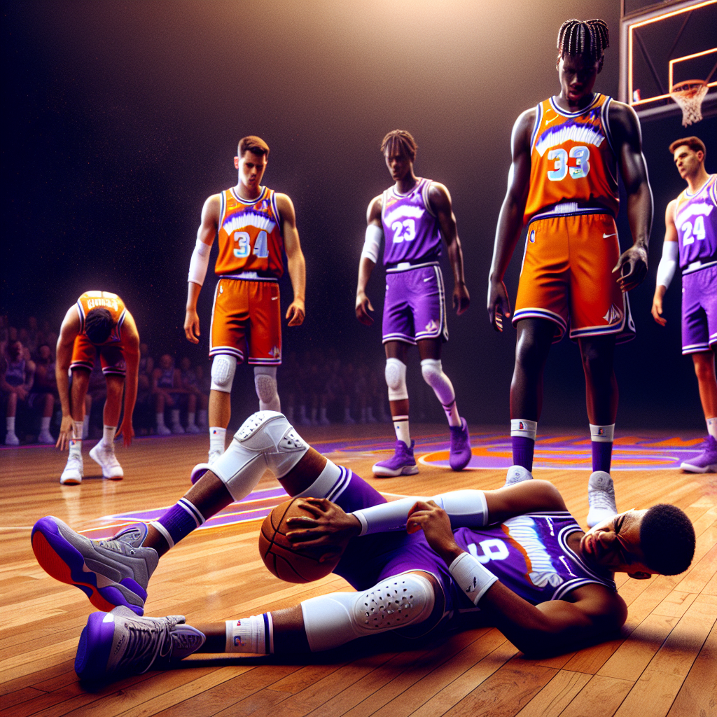 Kings rookie Maxime Raynaud leaves game vs. Suns with apparent knee injury