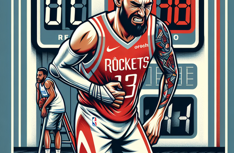 Rockets All-Star Alperen Şengün exits game vs. Mavericks with ankle sprain after 1 minute