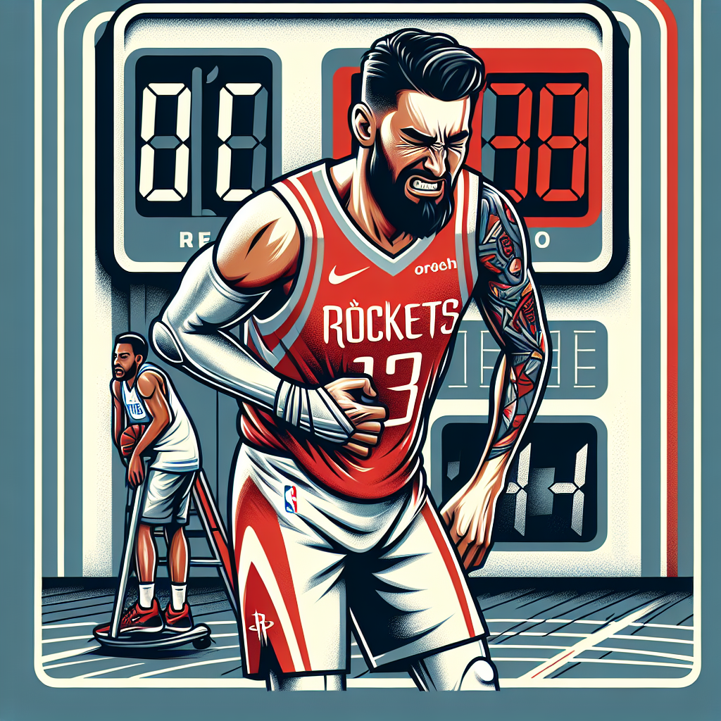 Rockets All-Star Alperen Şengün exits game vs. Mavericks with ankle sprain after 1 minute