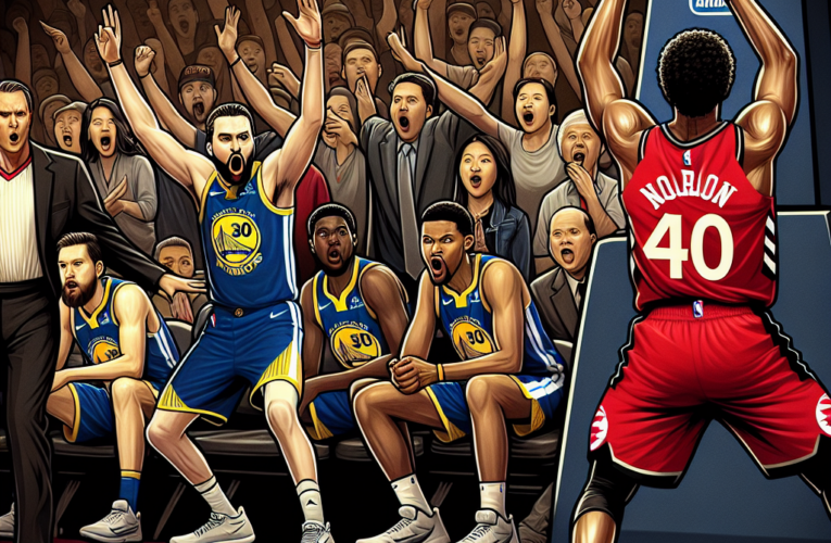 Quickley has 40 points to power Raptors past Warriors in Golden State's first game without Butler