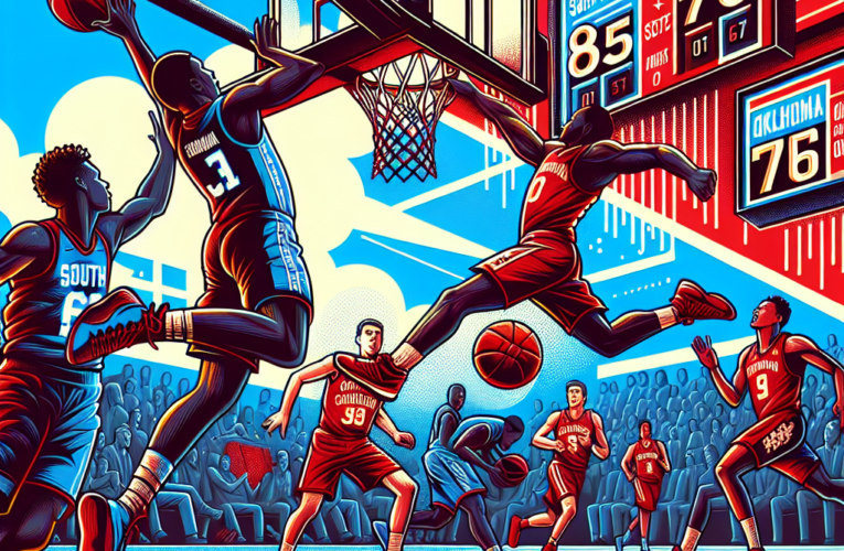 Johnson, Knox lead balanced South Carolina past Oklahoma 85-76