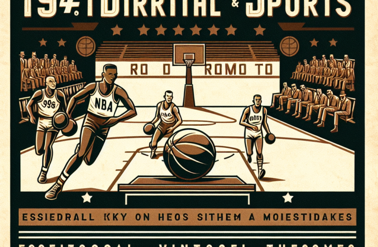 NBA’in Doğuşu: 1940’lar ve 1950’lerden Önemli Kilometre Taşları