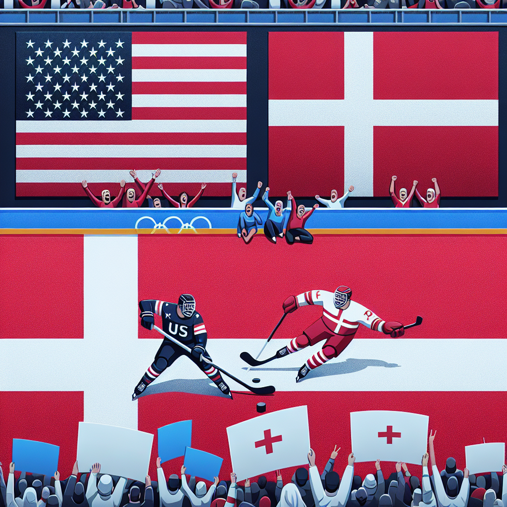 Fans who raised Greenland's flag at US-Denmark Olympic hockey game say it was a pro-European gesture