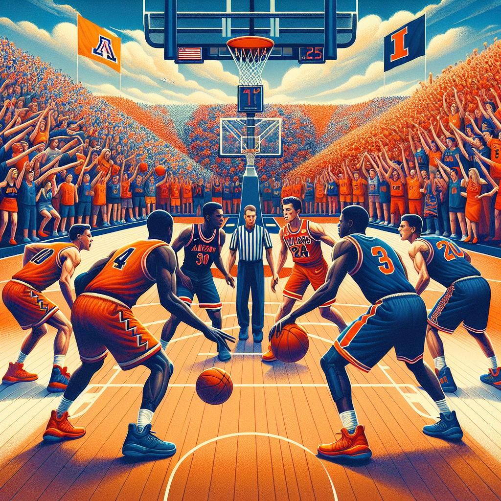 Arizona leads USA TODAY Sports college basketball Top 25 poll rankings as Illinois surges