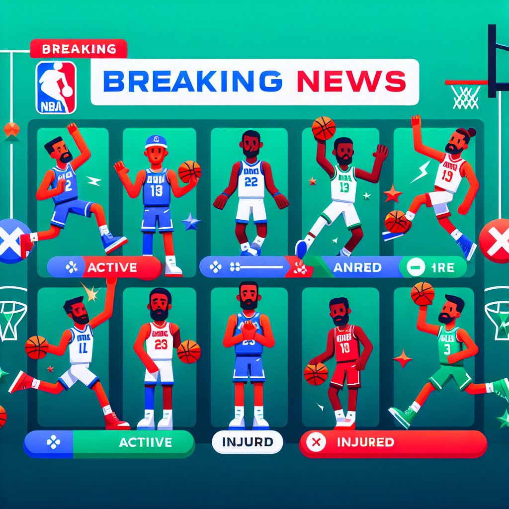 Breaking NBA Injury News: Current Player Statuses