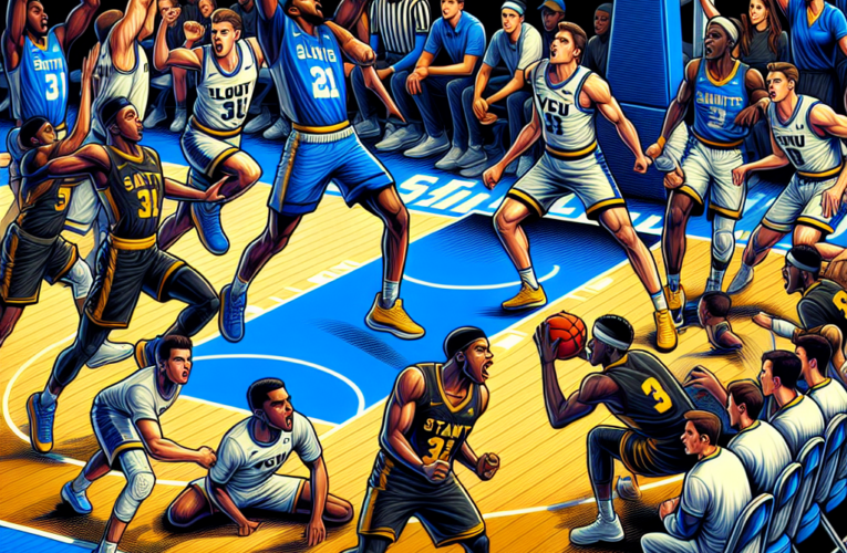 Atlantic 10 showdown between No. 18 Saint Louis, VCU ends with shoving, benches clearing