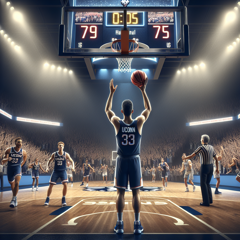 Ball and Karaban lead No. 6 UConn to a 79-75 win over Georgetown