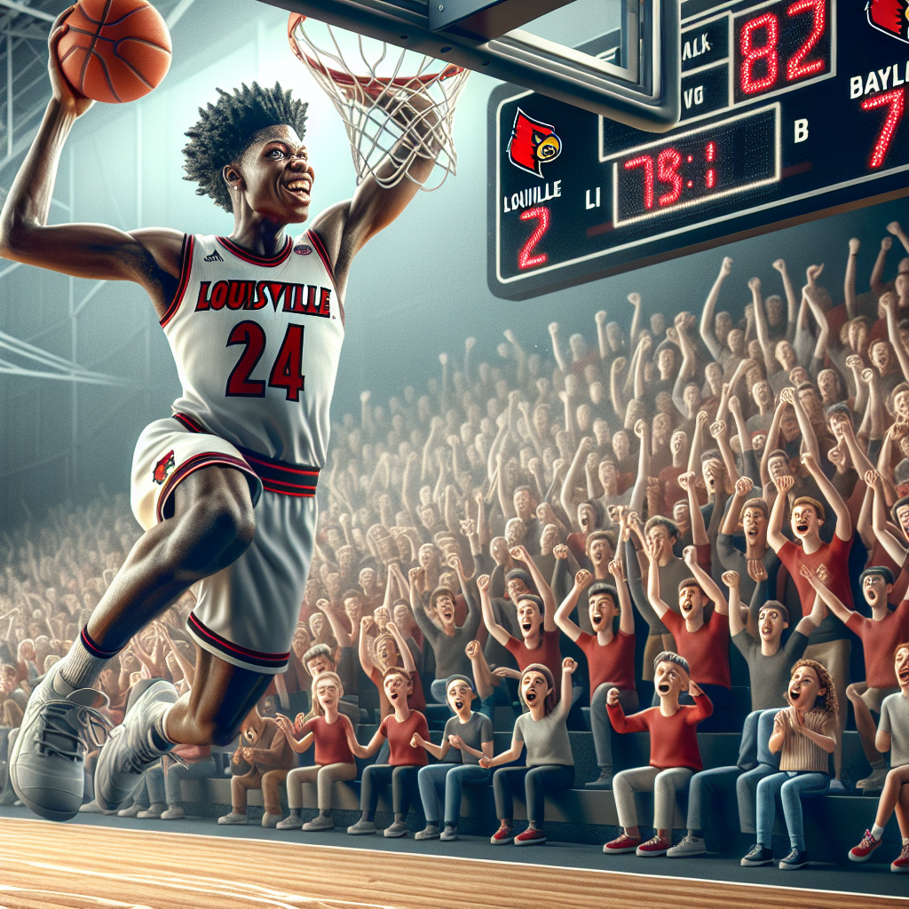 Another big game for freshman Mikel Brown Jr. as No. 24 Louisville beats Baylor 82-71