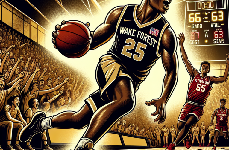 Juke Harris scores 25, delivers down the stretch in Wake Forests 68-63 win over Stanford