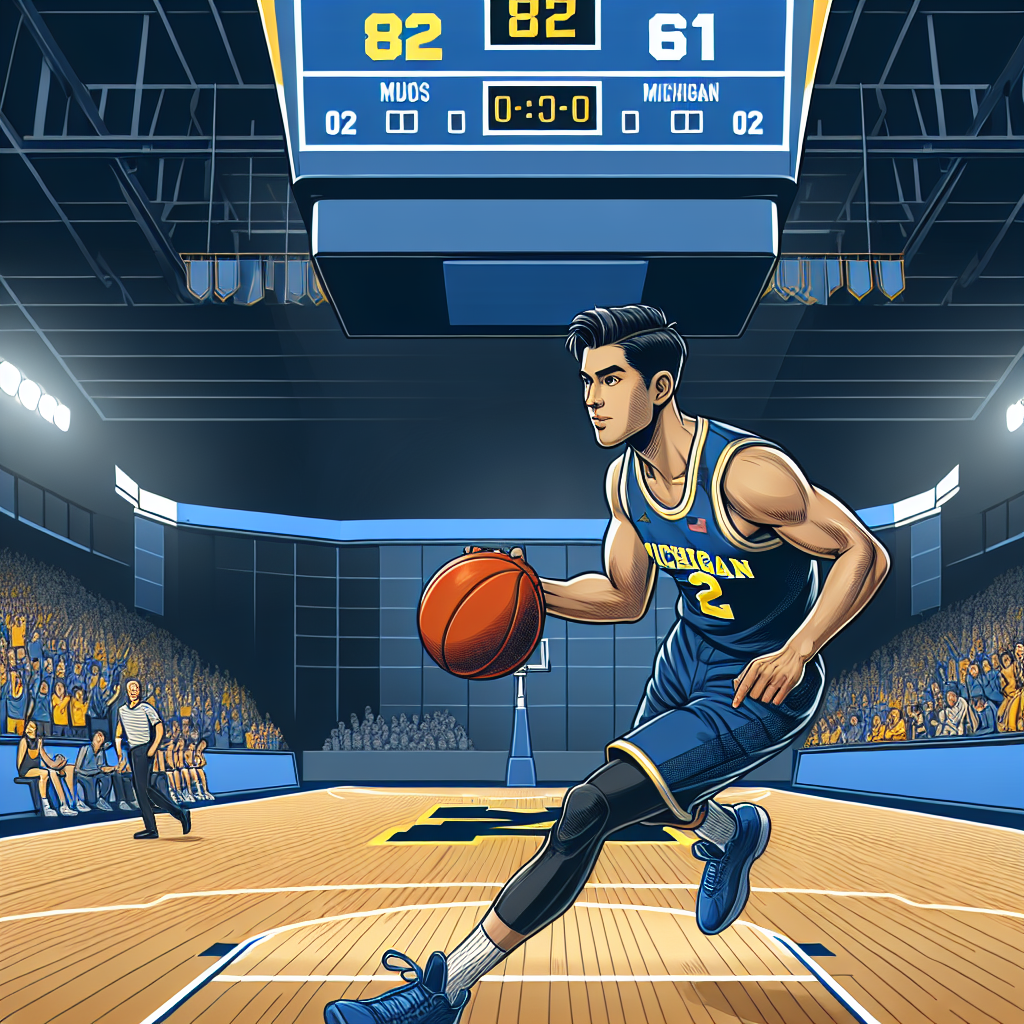 Aday Mara scores 24 points and No. 2 Michigan routs rival Ohio State 82-61