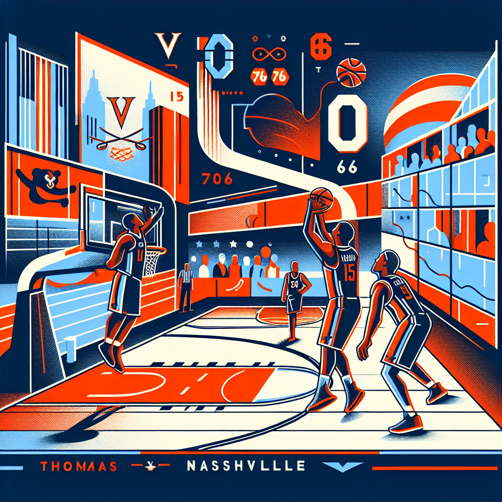 Thomas, Lewis help No. 15 Virginia beat Ohio State 70-66 in Nashville
