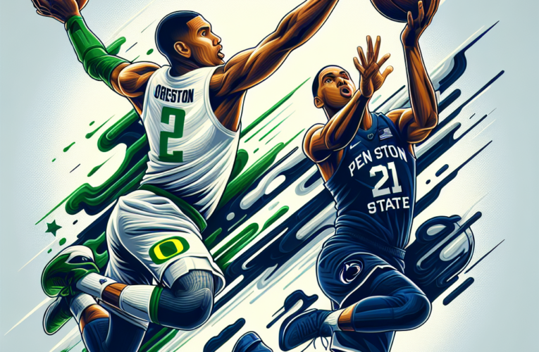 Bittle, Simpkins combine for 44 points to lead Oregon 83-72 past Penn State, snap 10-game skid