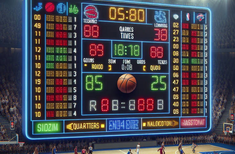 Güncel NBA Canlı Skorları: Bugünün Aksiyon Dolu Oyun Güncellemeleri