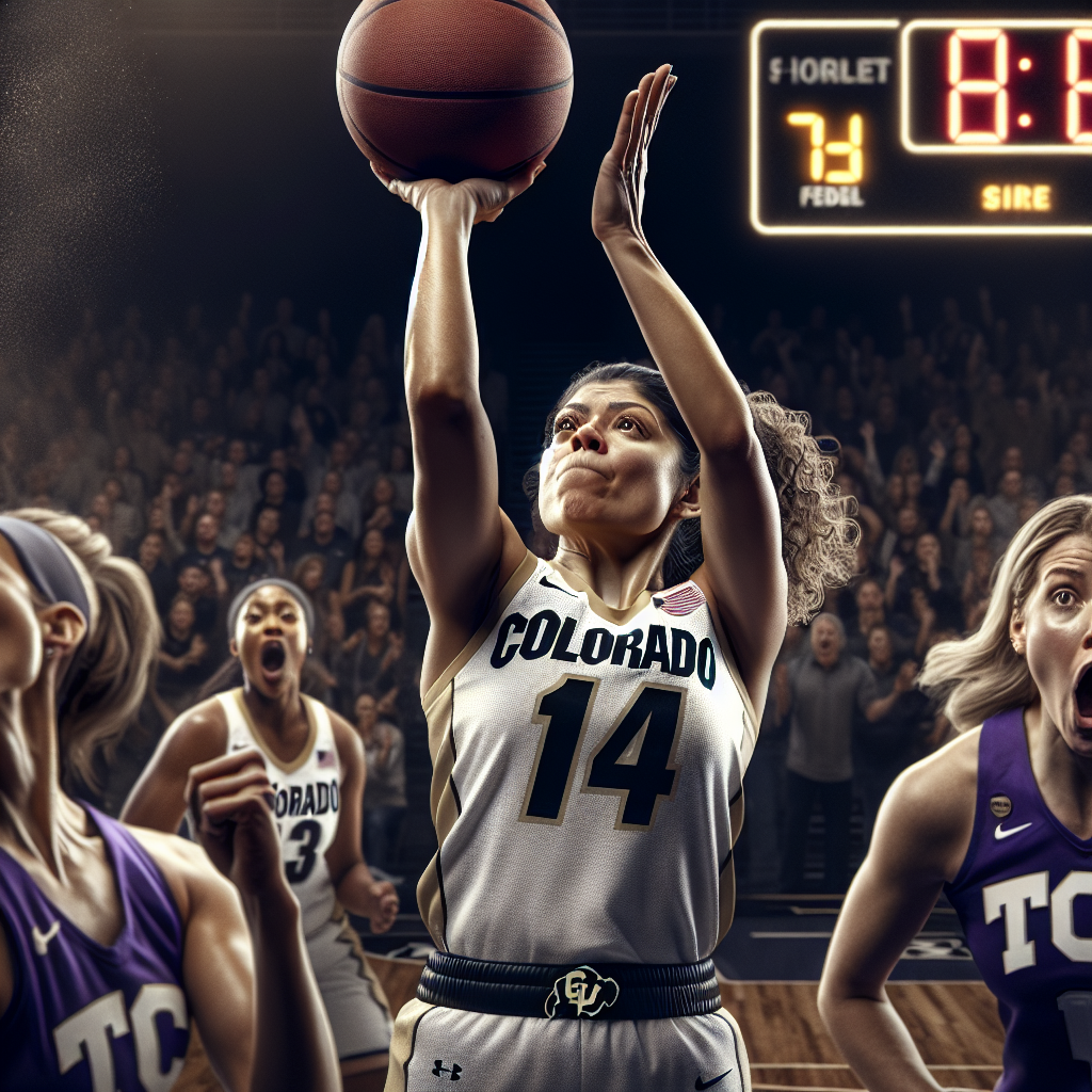 Jade Masogayo's three-point play wins it for Colorado women against No. 14 TCU