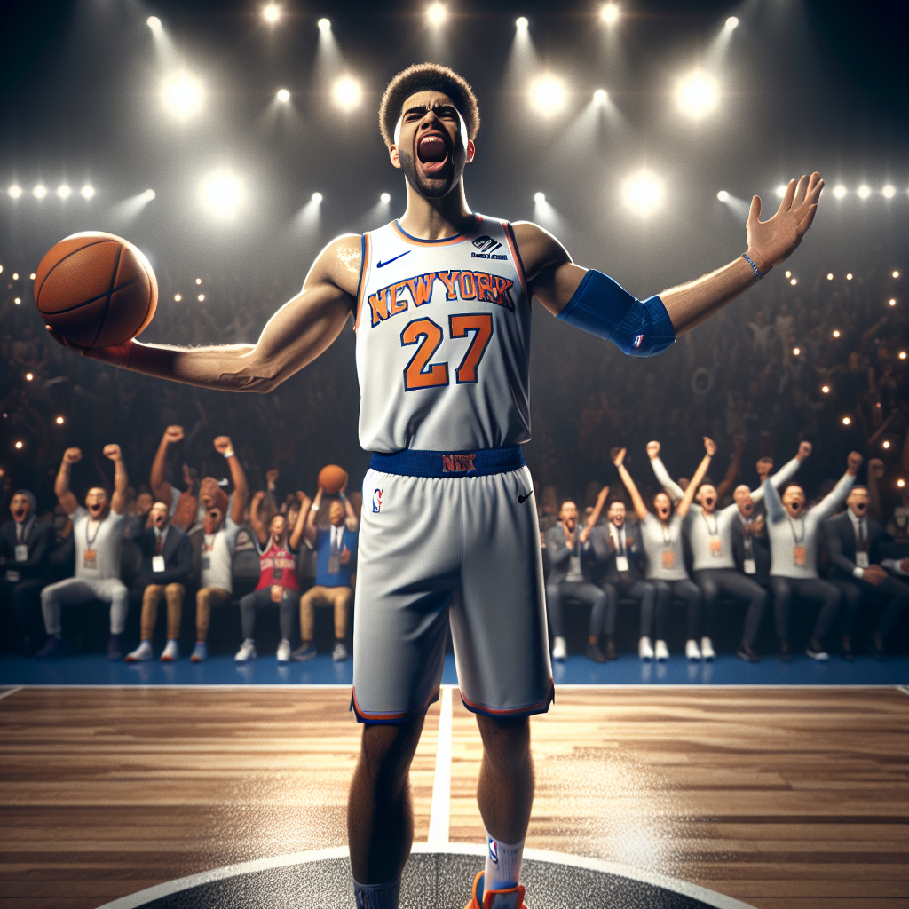 Jalen Brunson lifts Team Knicks to NBA All-Star Shooting Stars Challenge title