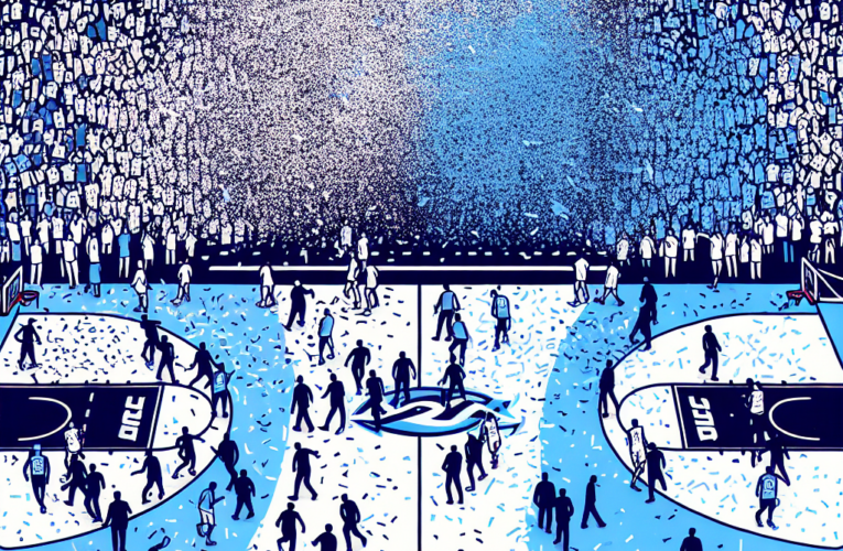 How much was UNC basketball fined by ACC for court storming vs Duke? Conference rules