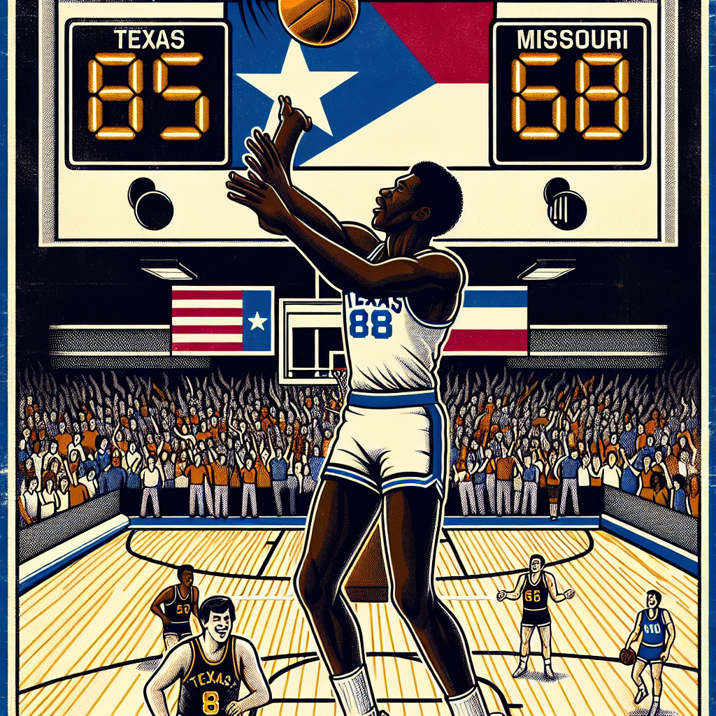 Swain scores 18 of his 25 after halftime, Texas beats Missouri 85-68