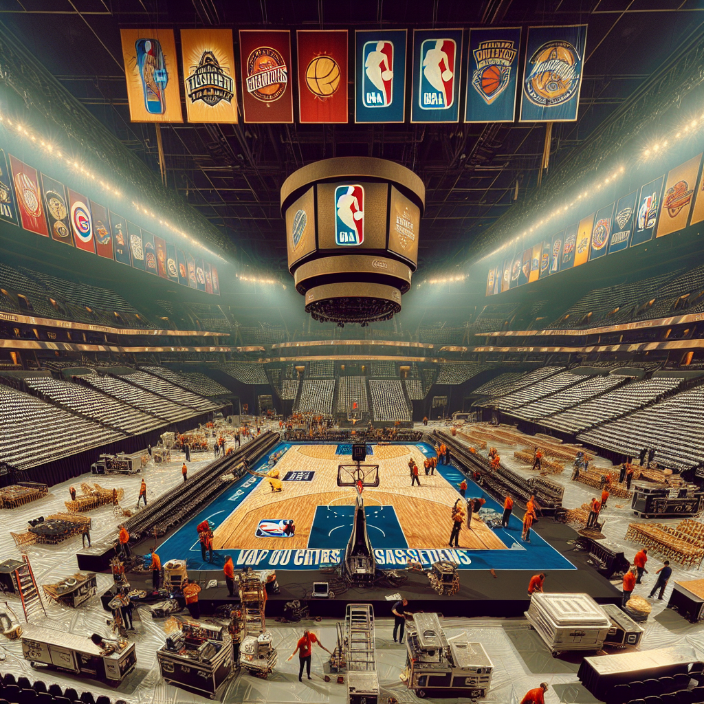 Behind the Scenes: Preparing for the NBA All-Star Weekend