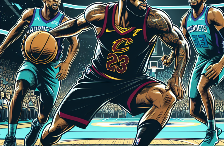 Mitchell takes over late as the Cavaliers survive a Hornets scare for a seventh straight win