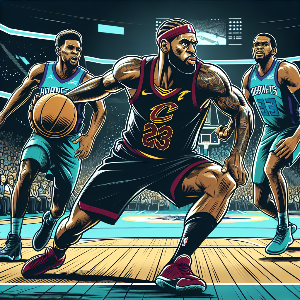 Mitchell takes over late as the Cavaliers survive a Hornets scare for a seventh straight win